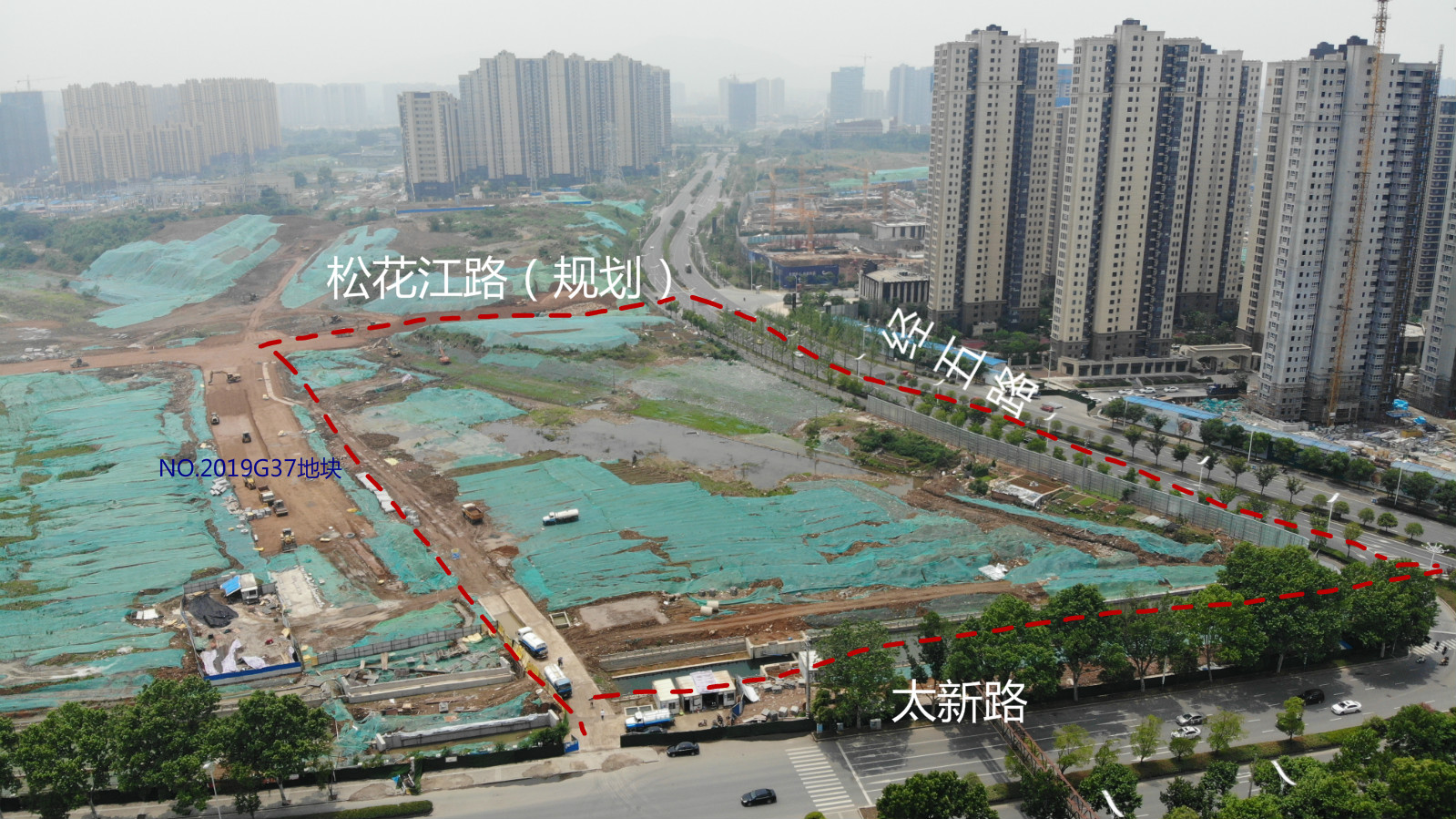 现场偶遇开发商！南部新城、燕子矶宅地实探报告来了！