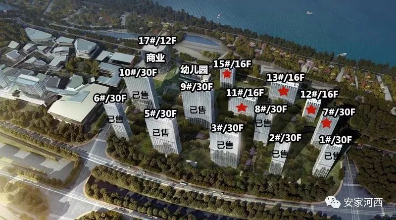 228-291㎡！河西华侨城天鹅堡5大户型曝光 